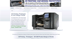 Desktop Screenshot of 3dprinting-florida.com