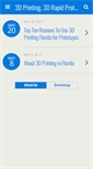 Mobile Screenshot of 3dprinting-florida.com